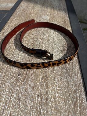 J. Crew Genuine Leather Brown Belt